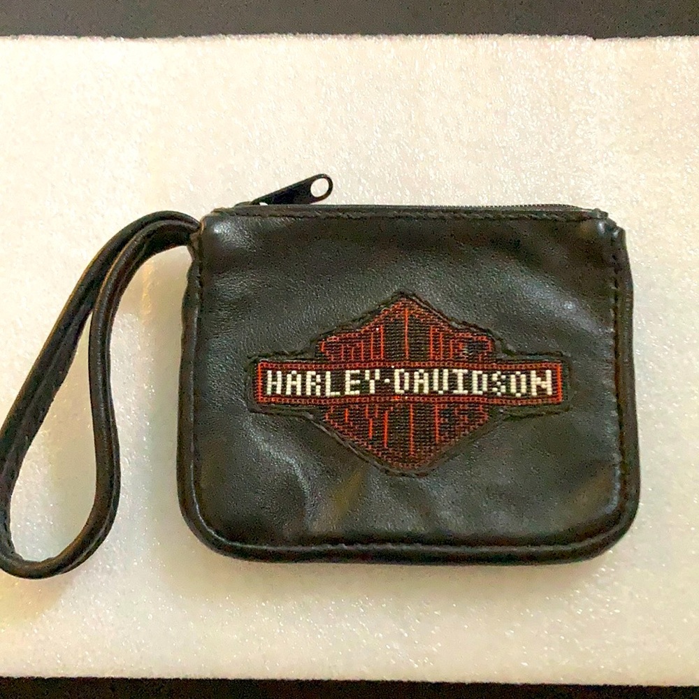 Hand Made Leather wristlet